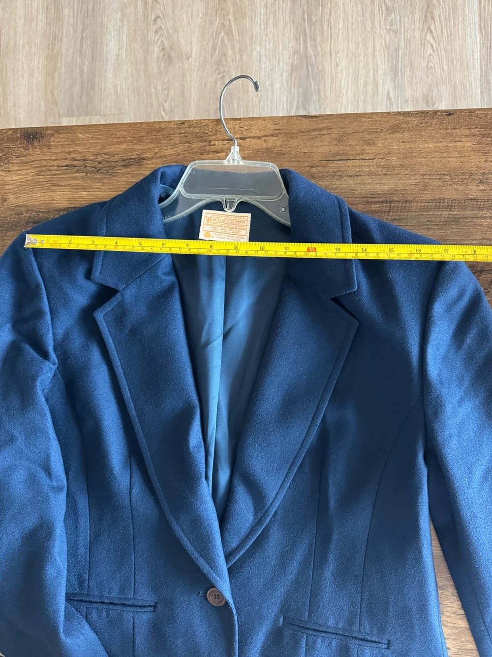 100% Virgin Wool PENDLETON Blazer Size 12 - Picture 10 of 10